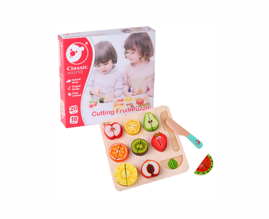 Classic World Cutting Fruit Puzzle