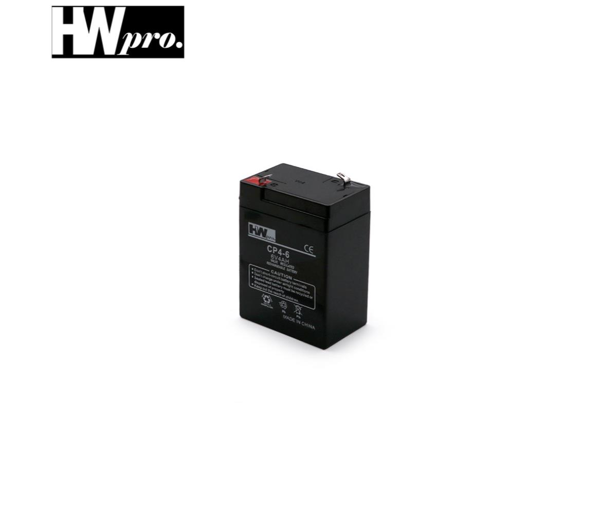 HW 6V 4Ah Lead Acid Battery