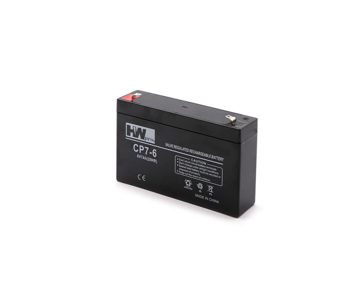 HW 6V 7Ah Lead Acid Battery