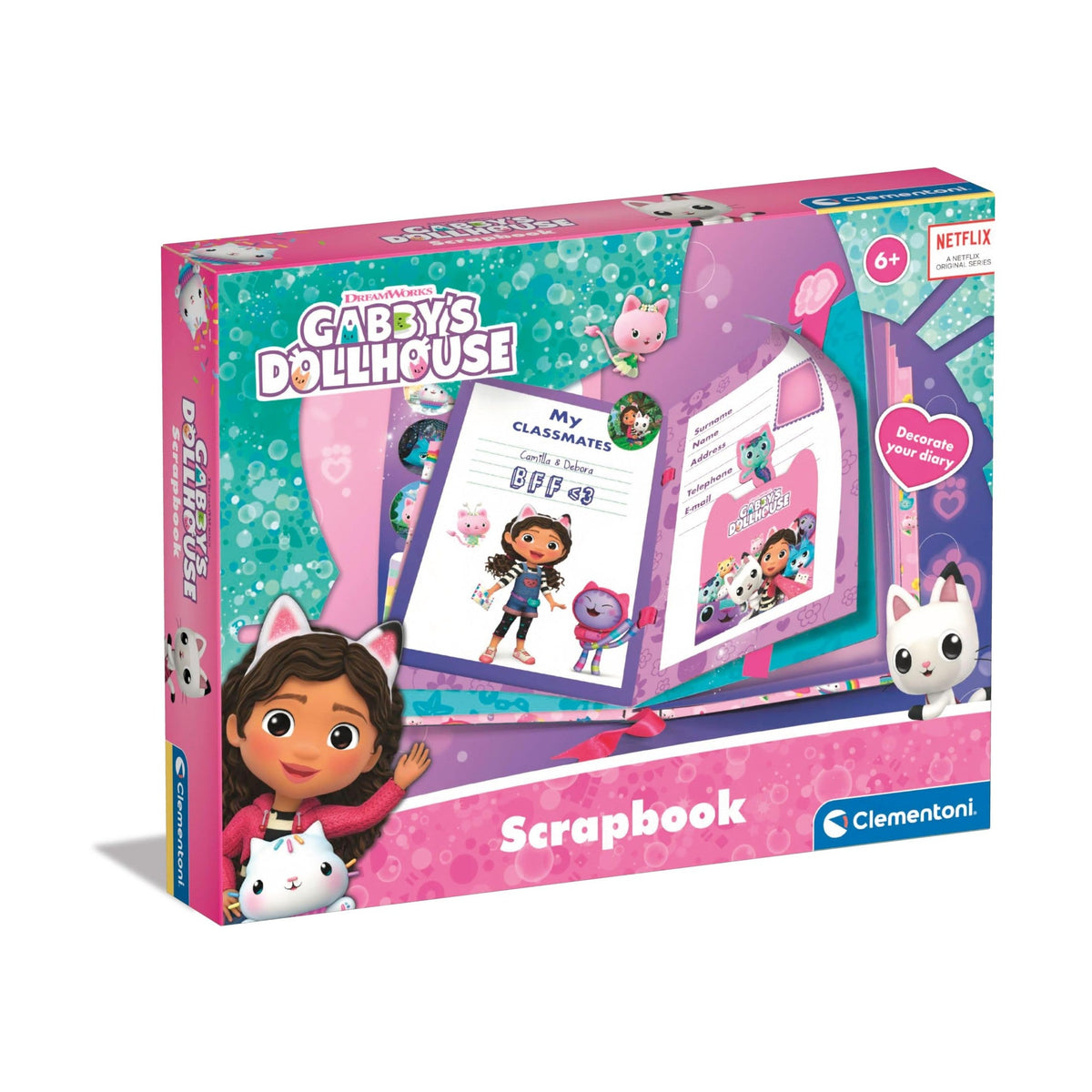 Clementoni Gabby's Dollhouse Scrapbook by Clementoni
