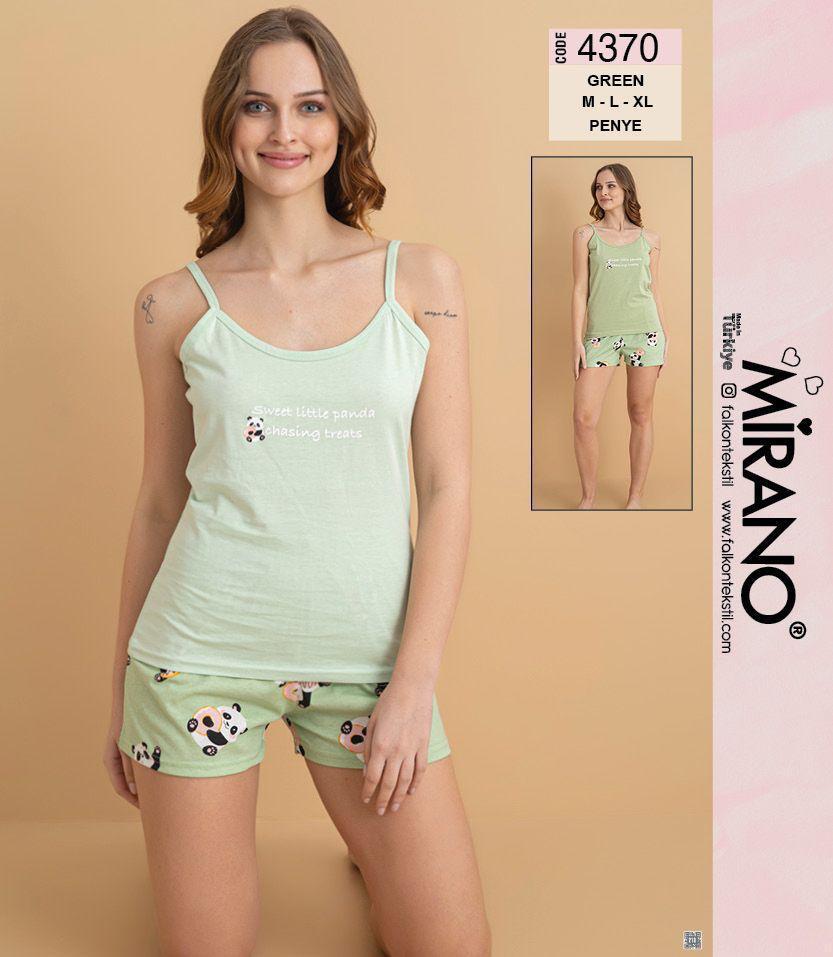 Mirano Women Camisole Pyjama Short Set Mint