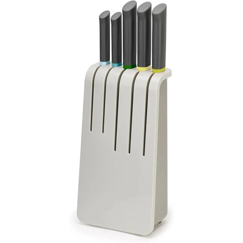Duo 5pcs Knife Block Set (opal) Kitchen Knives Duo 5pcs Knife Block Set (opal) Duo 5pcs Knife Block Set (opal) Joseph Joseph