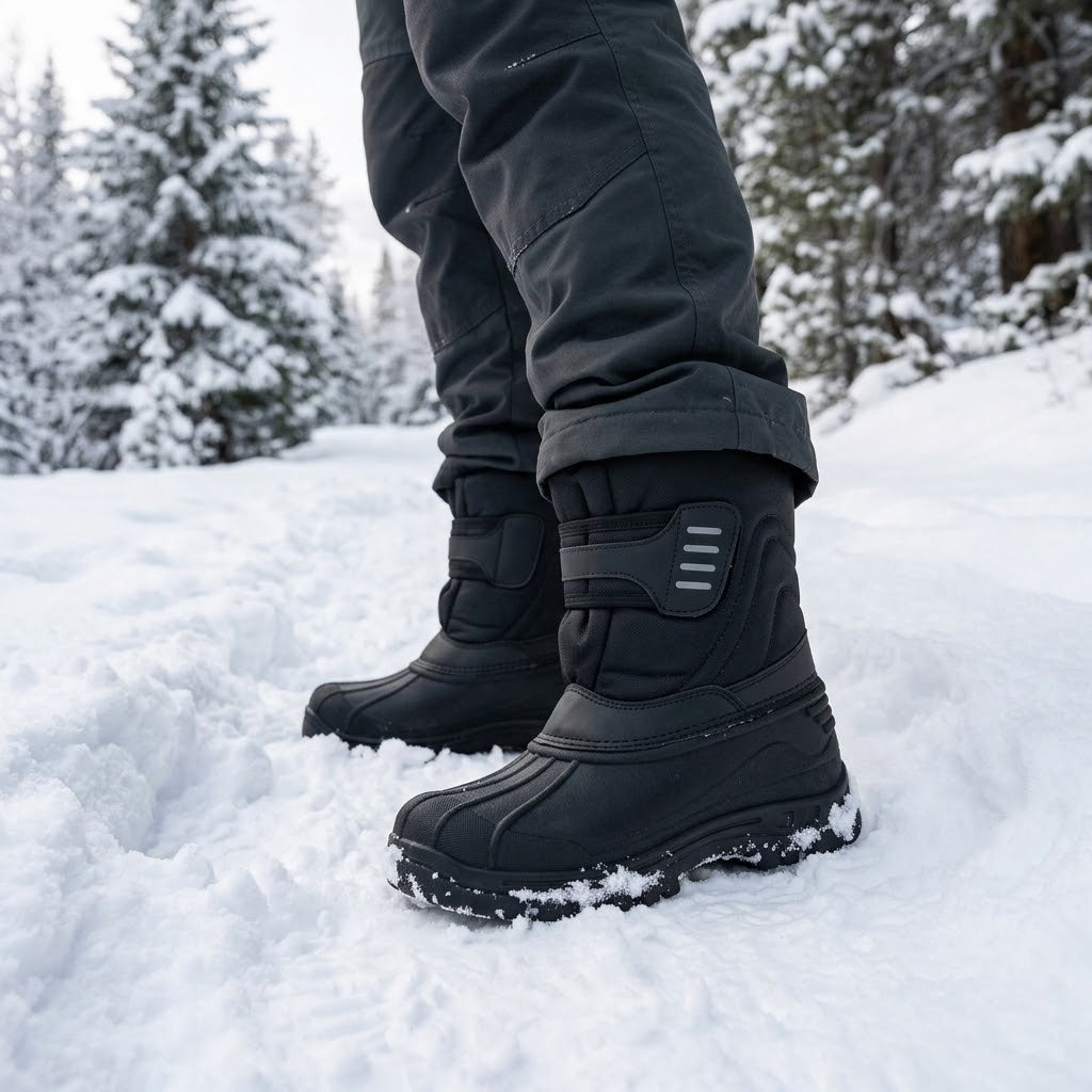 Adults Snow Boots Waterproof Warm