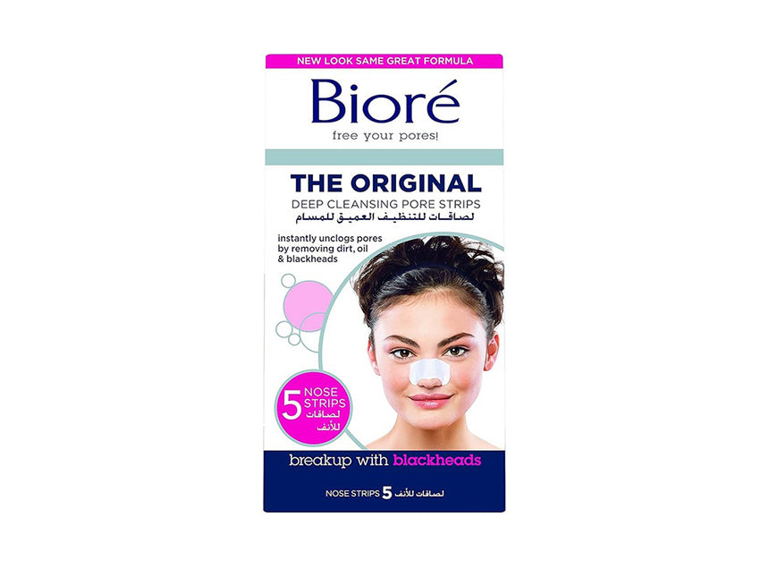 Bioré The Original Deep Cleansing Nose Pore Strips — 5 Pieces