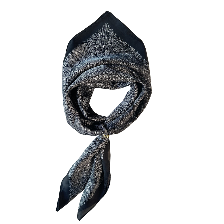 Nuage d’Argent Synthetic Satin Scarf 66 x 66 cm