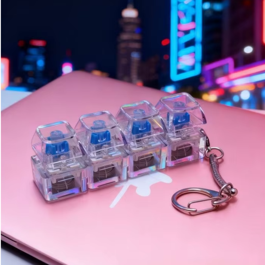 ClickClack Mini Keyboard Keychain