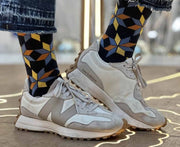Geometrics Flowers Long Socks