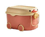 Dotty Duck Storage Box with Wheels