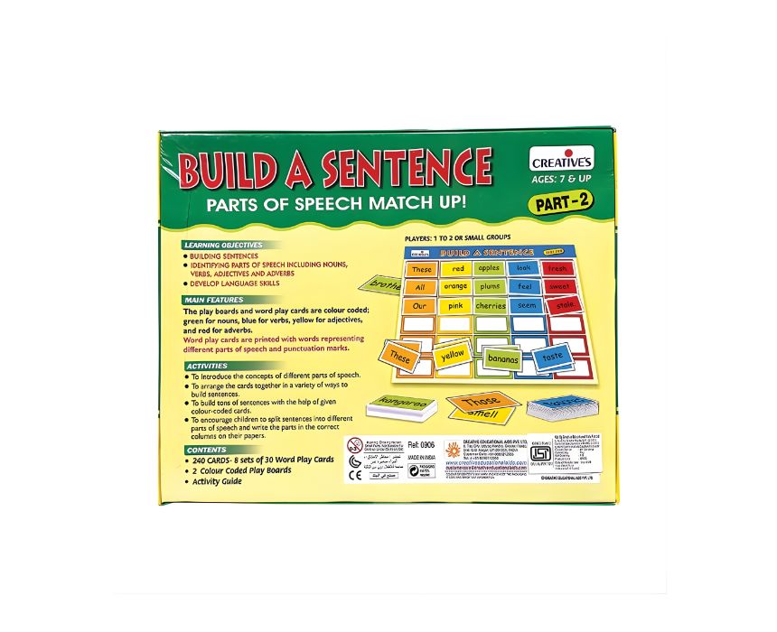 Build A Sentence Game