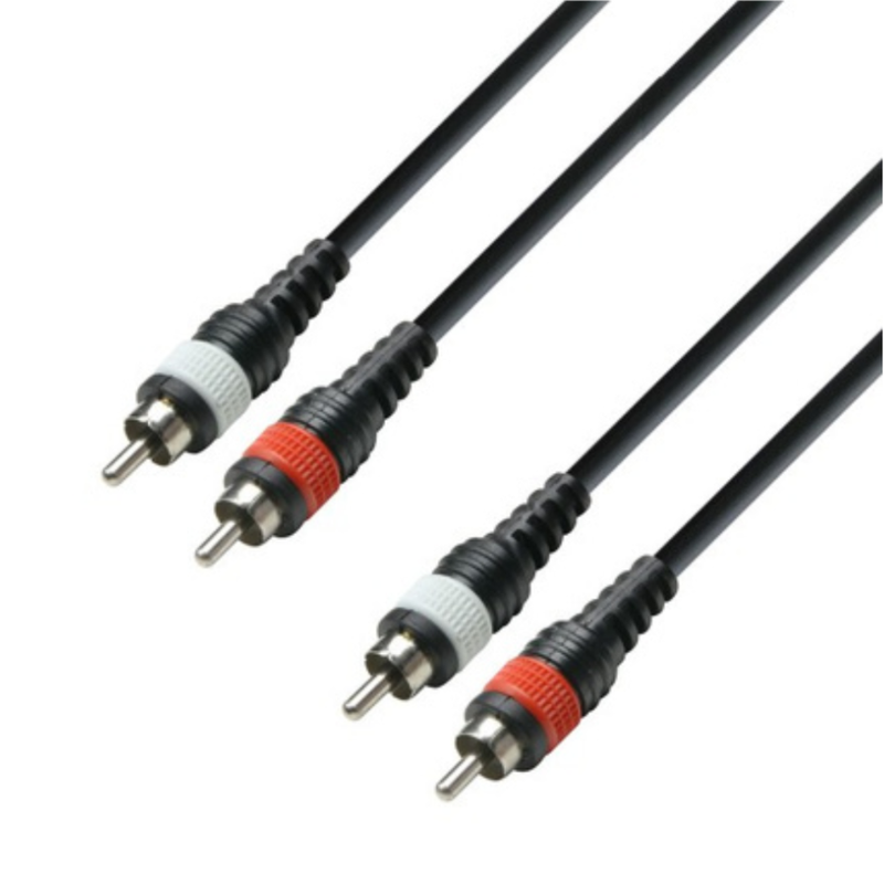 Adam Hall Cables 3 STAR TCC Twin Cable 3 m