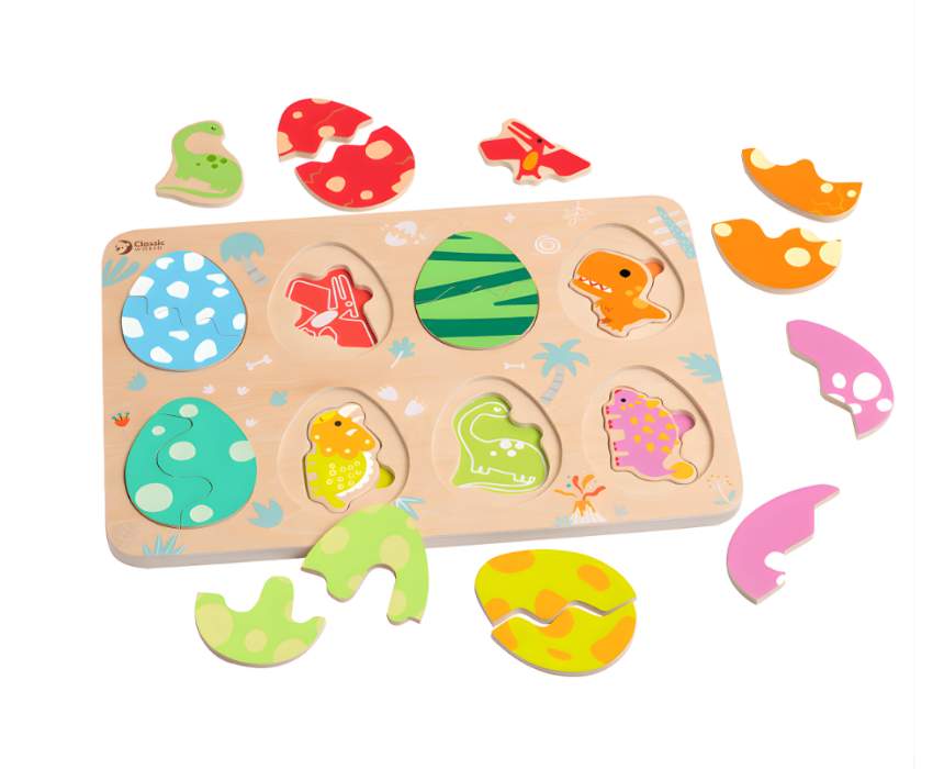 Classic World Dinosaur Layer Puzzle