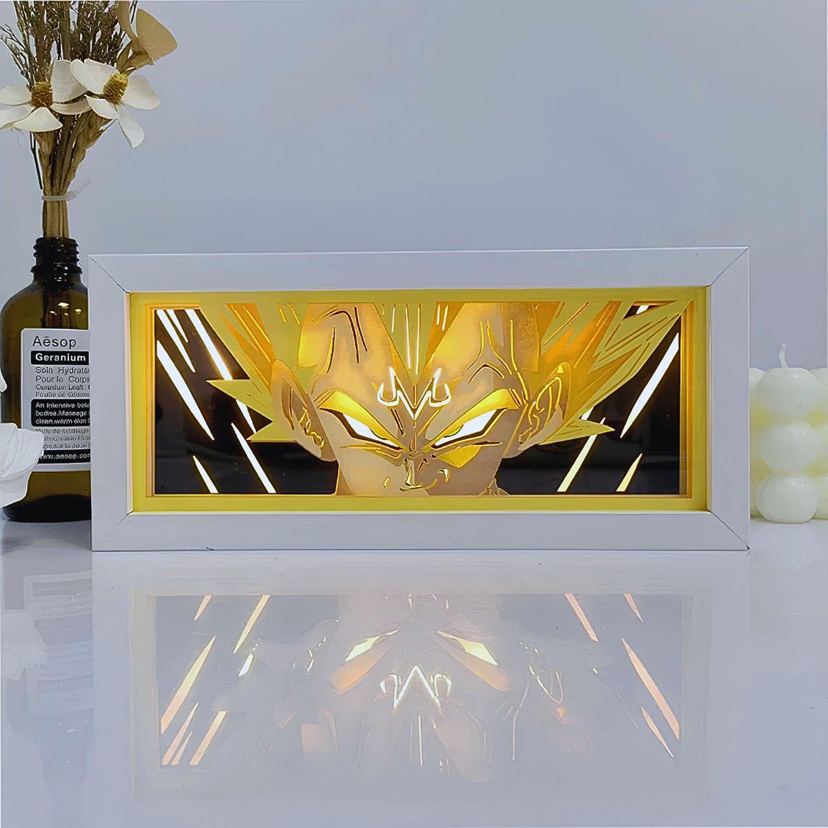 Dragon Ball Vegeta Light Box LED - Nakama Lebanon