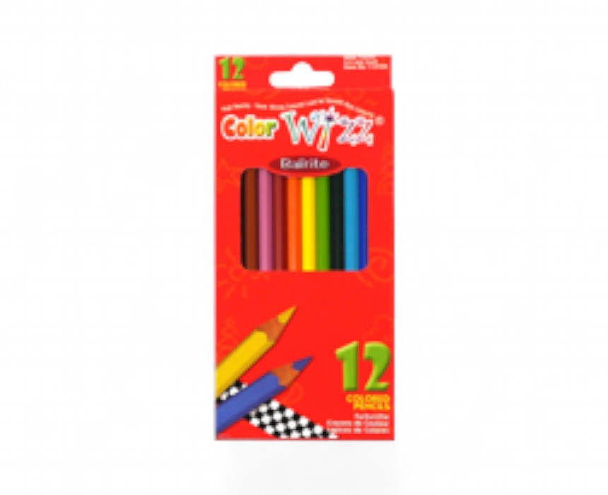 Hexagonal Colored Pencils Set of 12