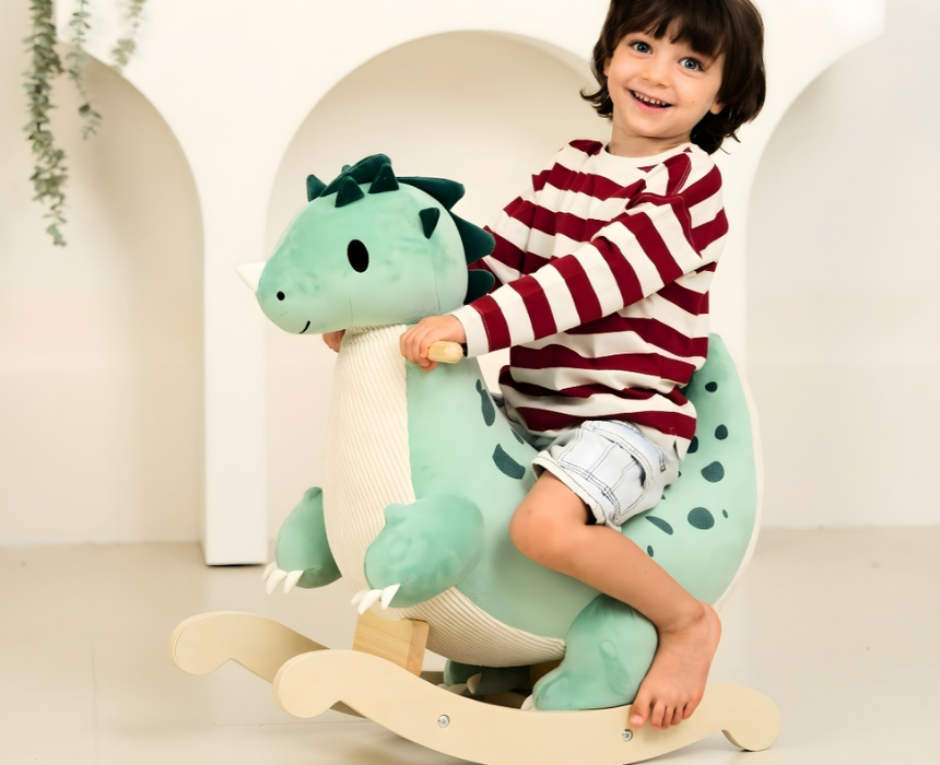 Classic World Dinosaur Rocker Ride On Toy