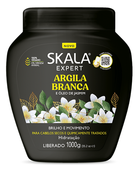 Skala Expert Argila Branca E Óleo De Jasmim
