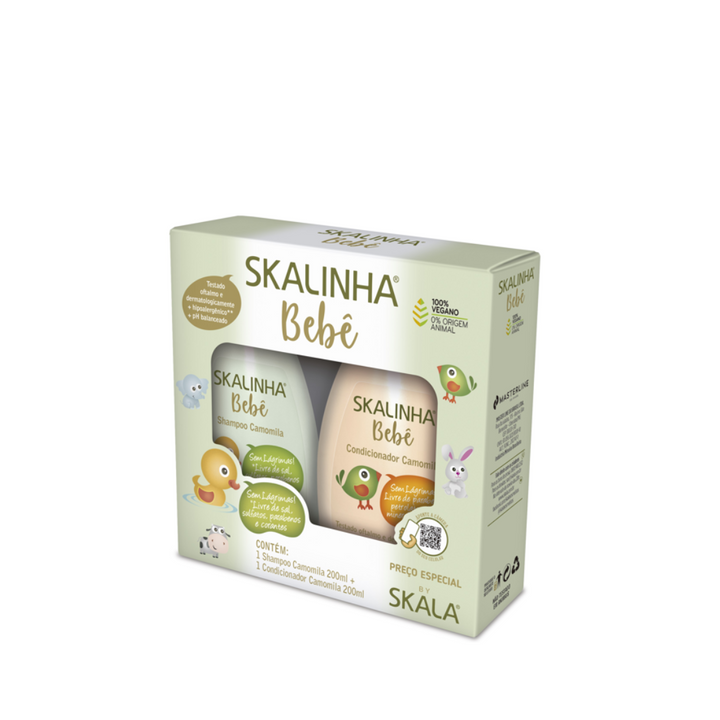 Skala Expert Camomila Skalinha Bebe Shampoo & Conditioner Kit