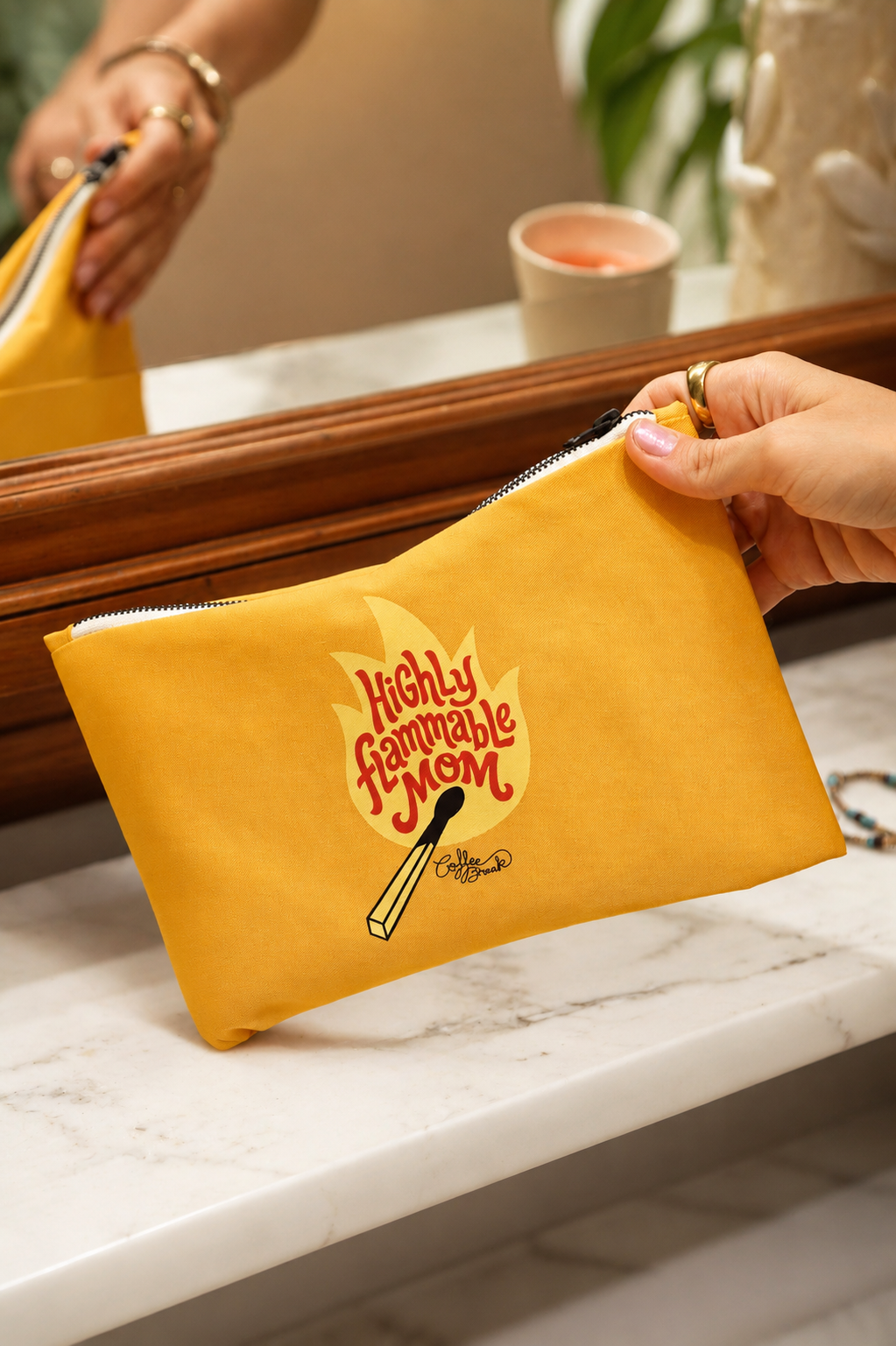 Highly Flammable Mom Pouch