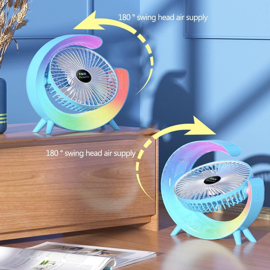 LED Desk Fan