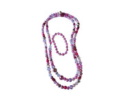 Pink Silver Jewelry Set
