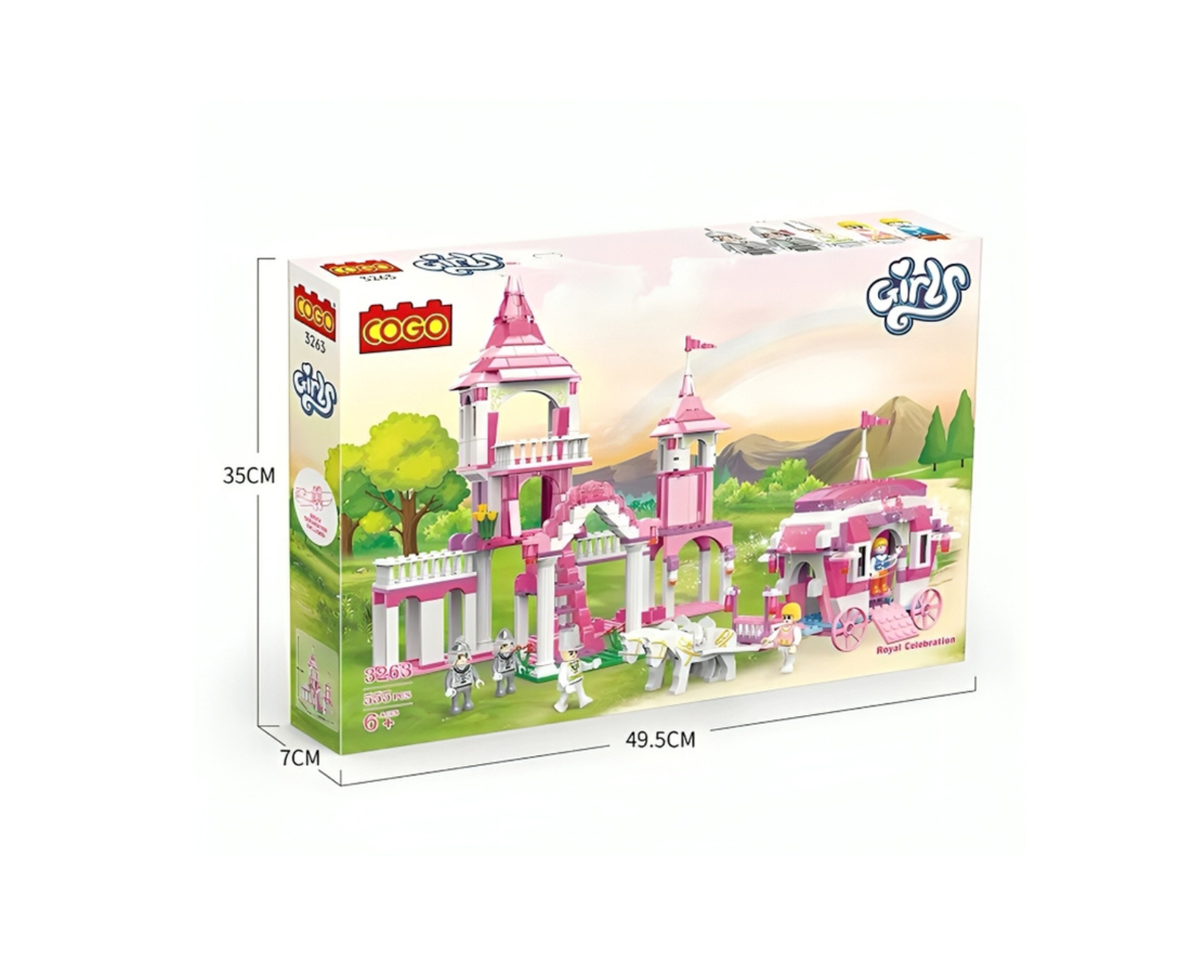 Cogo Princess Castle 555 Pcs