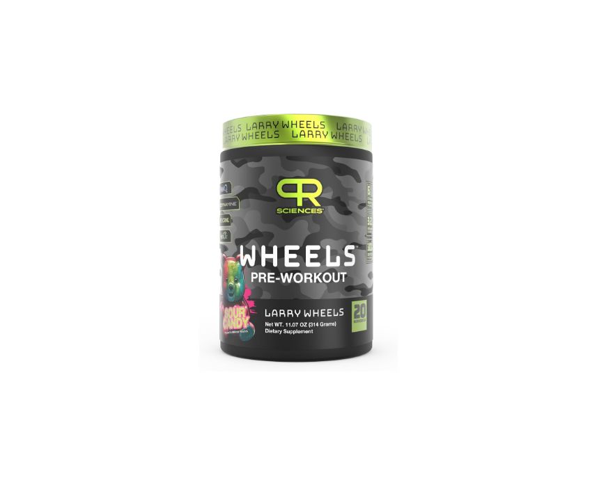 PR Sciences Wheels Pre Workout Sour Candy