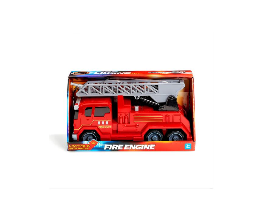 Friction Lights & Sounds Fire Truck
