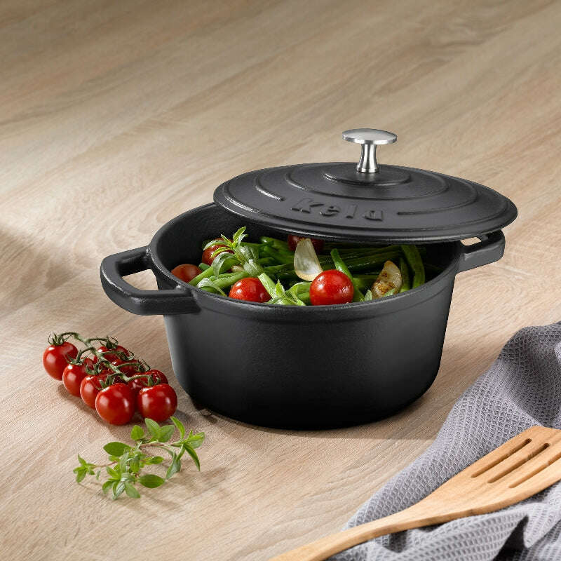 Black Roaster Calido Round 5L Dutch Ovens Black Roaster Calido Round 5L Black Roaster Calido Round 5L Kela
