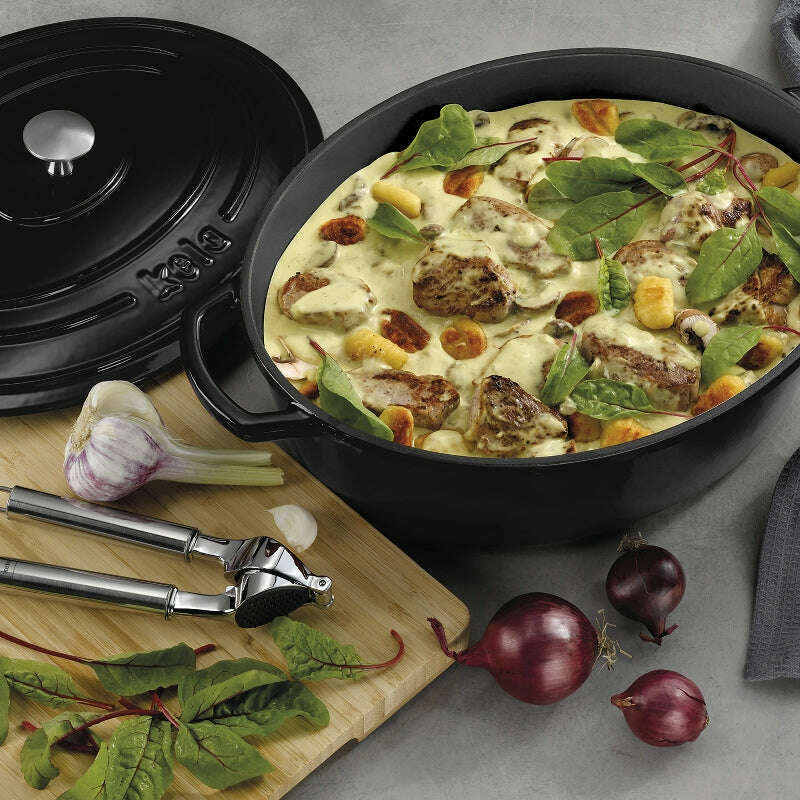 Black Roaster Calido Oval 6.5L Dutch Ovens Black Roaster Calido Oval 6.5L Black Roaster Calido Oval 6.5L Kela