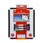 Faber-Castell Double-Sided Whiteboard Set with Markers & Eraser by Faber Castell