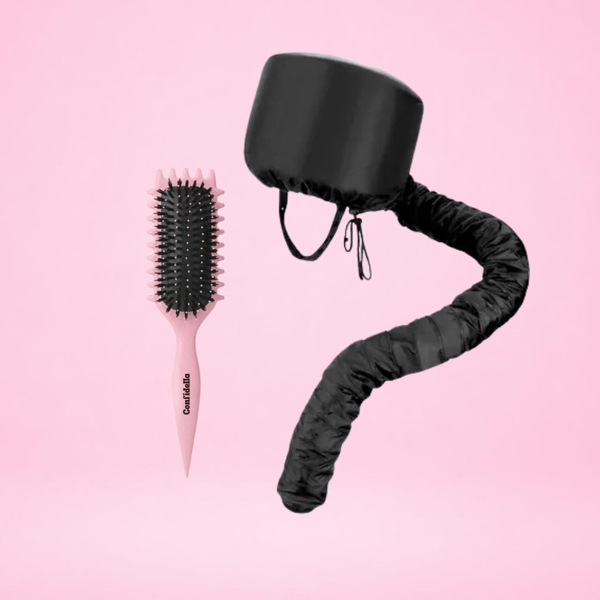 Confidella Airset Hood And Charm Brush Bundle