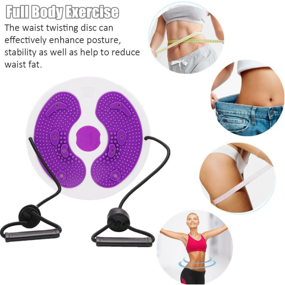 Magnetic Twisting Waist Disc for Core Fitness