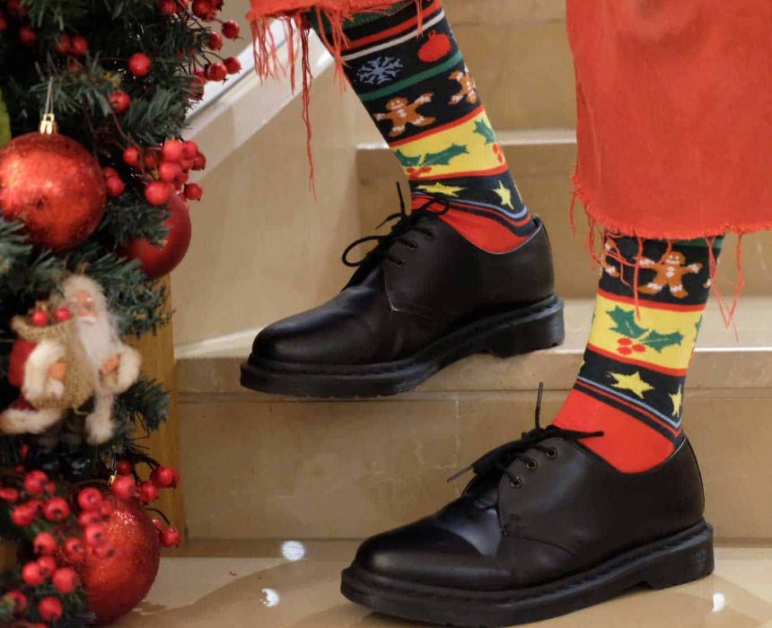 Ugly Christmas Long Socks