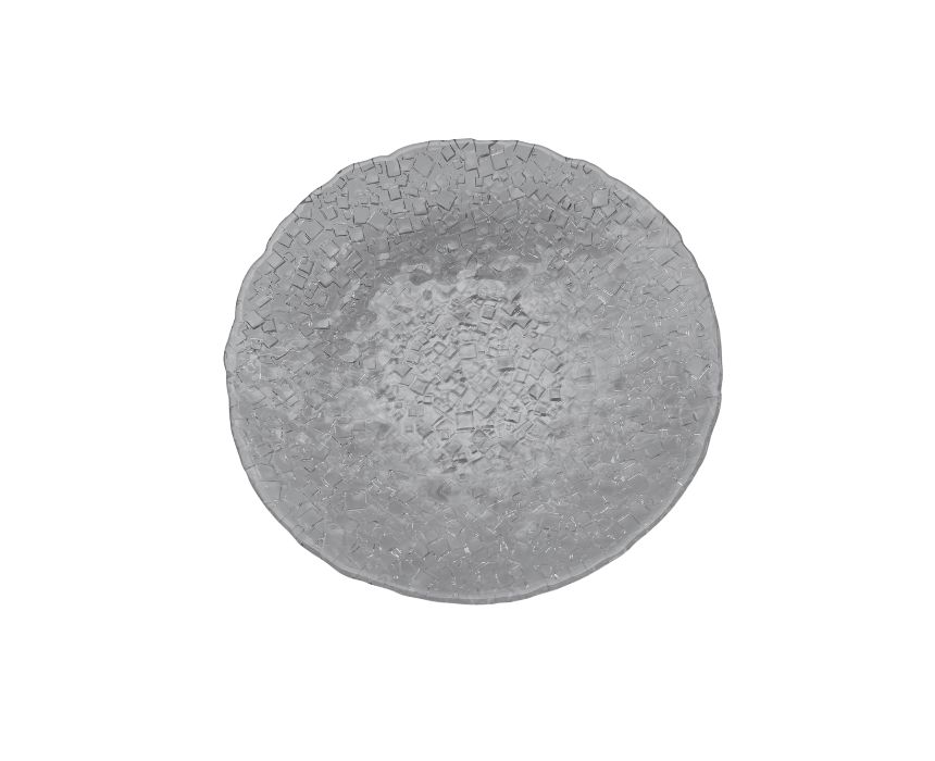 Cracked Glass Plate with Stand