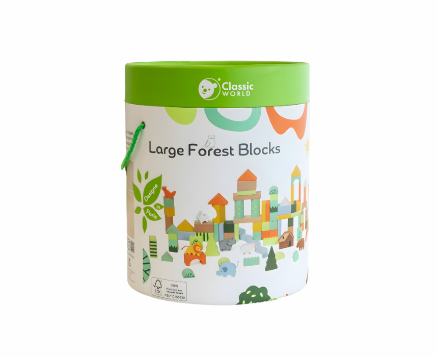 Classic World Large Forest Building Blocks