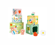 Classic World Forest Stacking Cubes