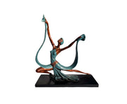 Ballerina Bronze Resin Sculpture