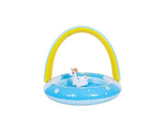 SunClub Rainbow Unicorn Canopy Pool