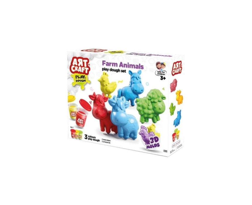 Farm Animals Play Dough Set
