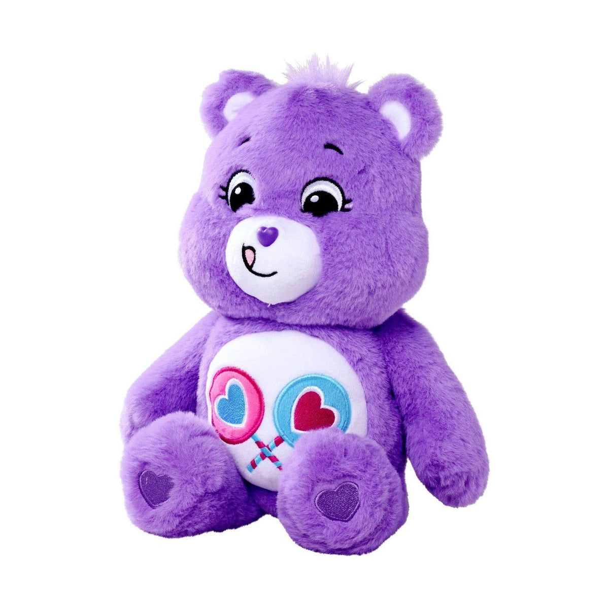 Simba Care Bears 6305878005 Plush Toy Bear 35 Cm Purple Parts Gern Bärchi 35 Cm by Simba