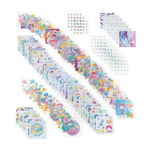 Make It Real Aquatic Fantasy Sticker Set by 3C4G