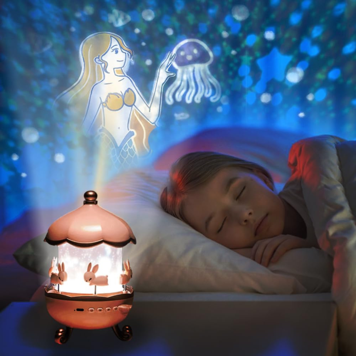 Bunny Bluetooth Music Projector
