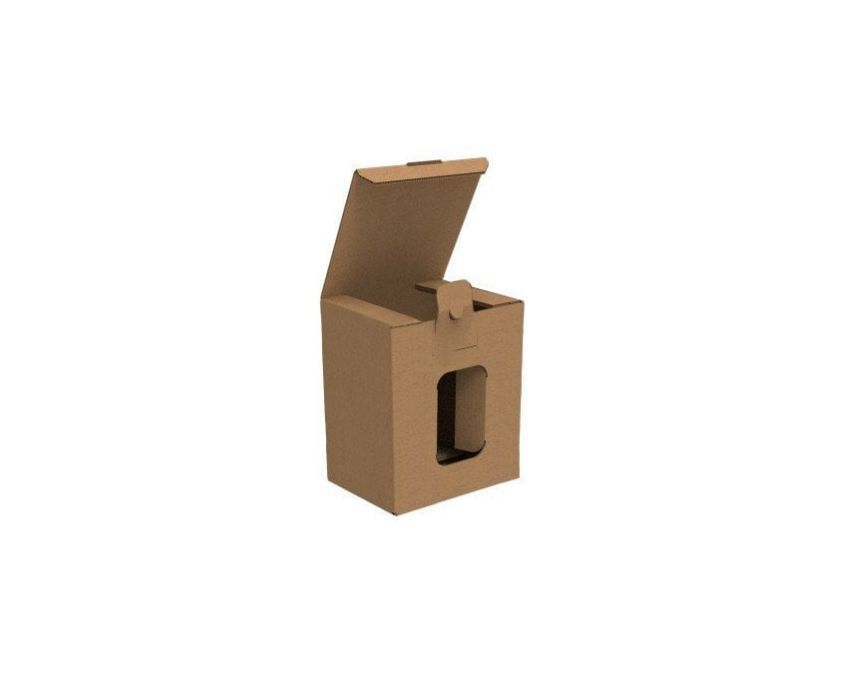 Jar Delivery Box With Windows Bundle of 25