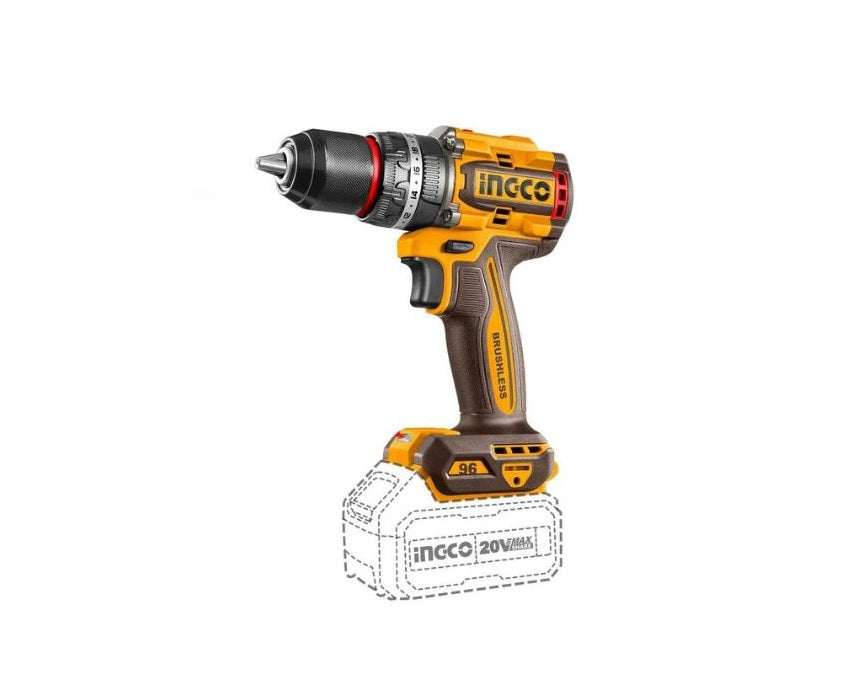 Ingco 96 N.m Cordless Impact Drill
