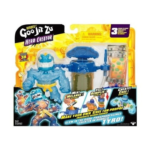 Heroes Of Goo Jit Zu Hero Creator Glow-in-the-Dark Tyro by Heroes Of Goo Jit Zu