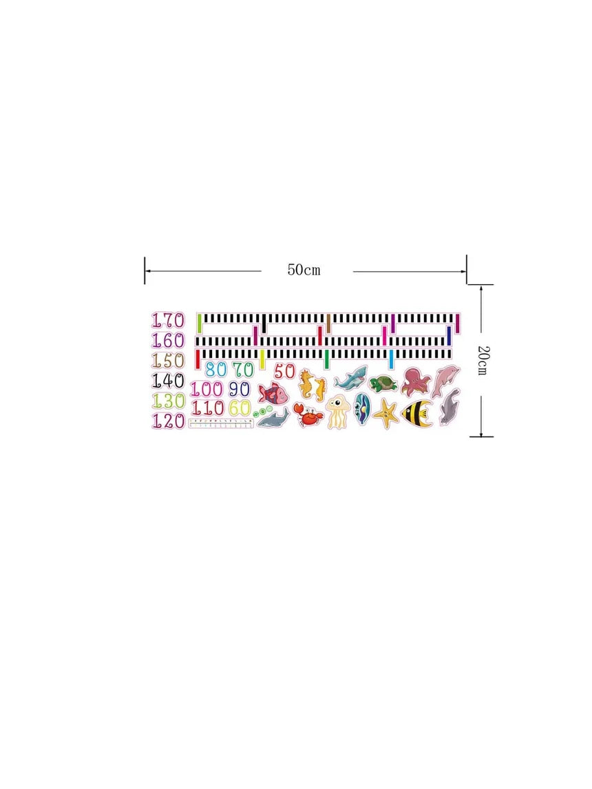 Kids Growth Chart Wall Decal