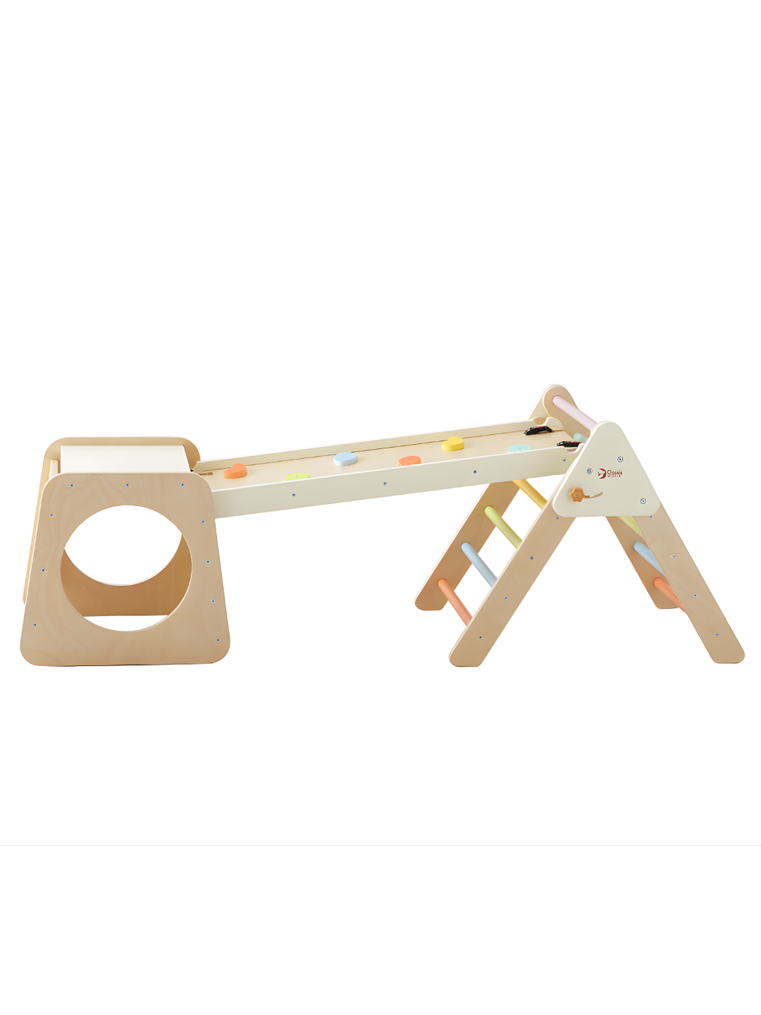 Foldable 5-in-1 Children Triangle Climbing Set