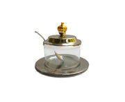 Gold-Plated Italian Jam Jar
