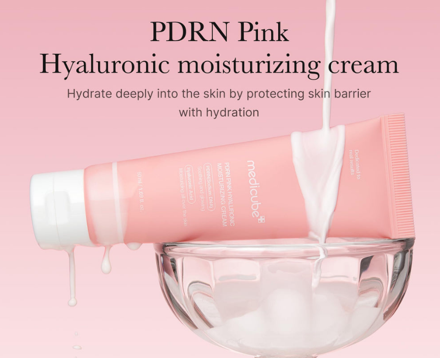 Medicube PDRN Pink Hyaluronic Moisturizing Cream