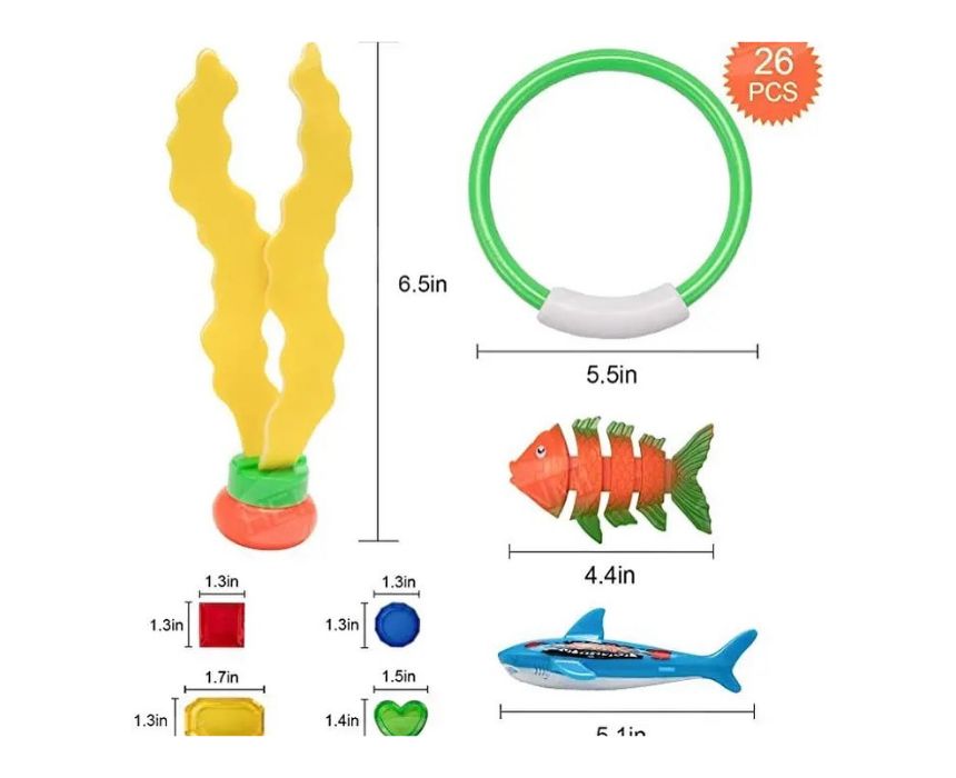 Pool Diving Toys