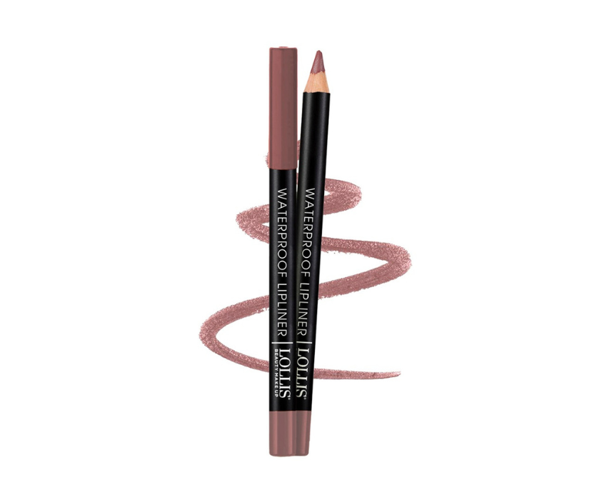 Lollis Waterproof LipLiner Pencil Naturally Nude